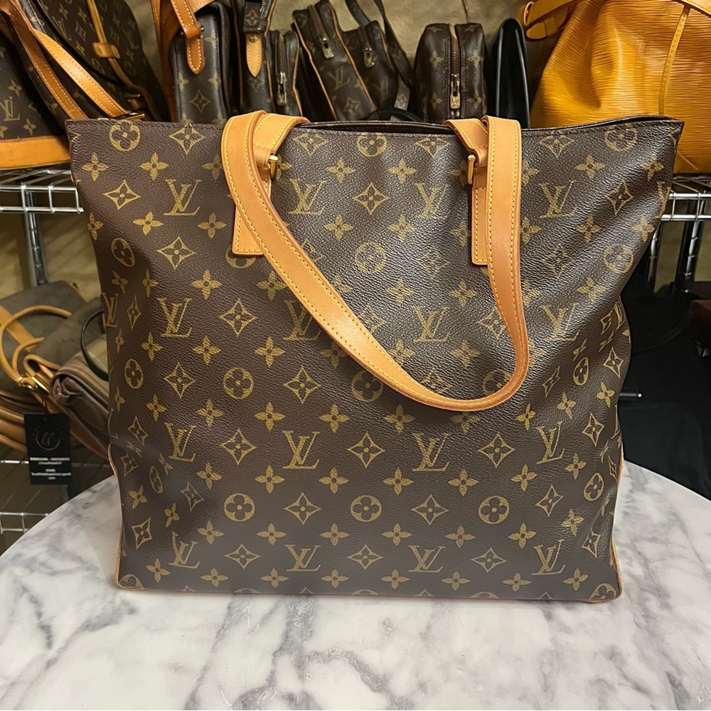 Vintage Louis Vuitton / Cabas Piano Monogram Shoulder Tote Bag